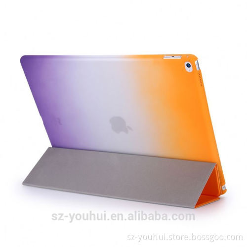 Hot selling rainbow color for ipad pro 12.9 cover case